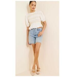 Free People Maxey Knit Top Size Large